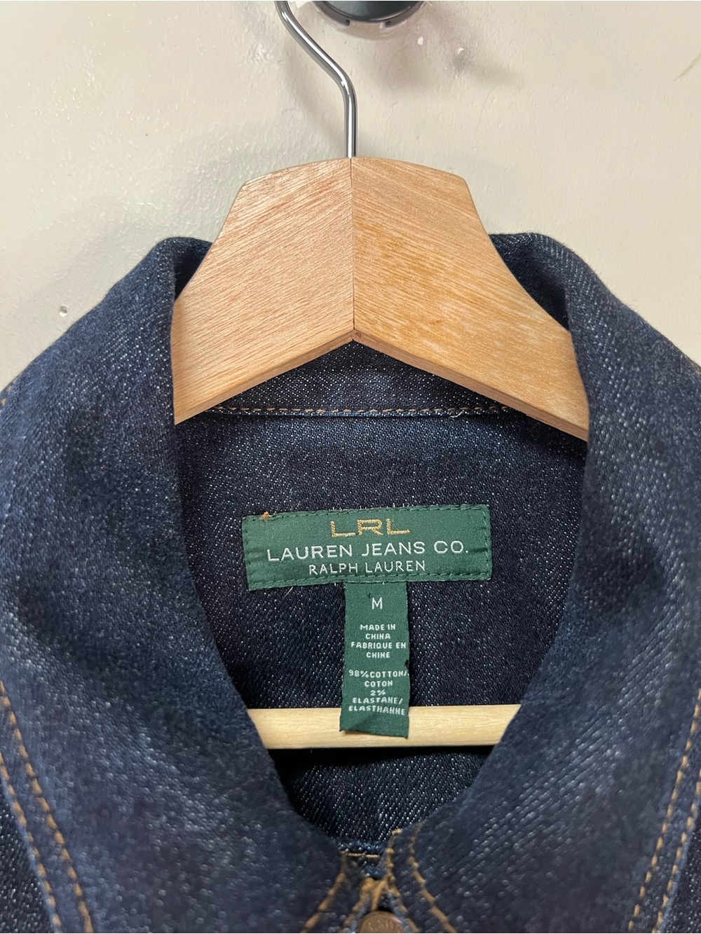 Ralph Lauren Dark Wash Denim Jacket - Picture 3 of 7